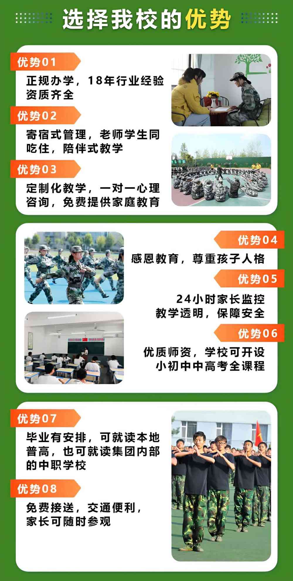 信阳叛逆厌学特训营综合榜